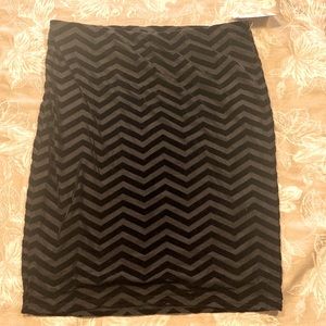 Harper black velvet Skirt Fully lined women’s size M medium NEW w tag